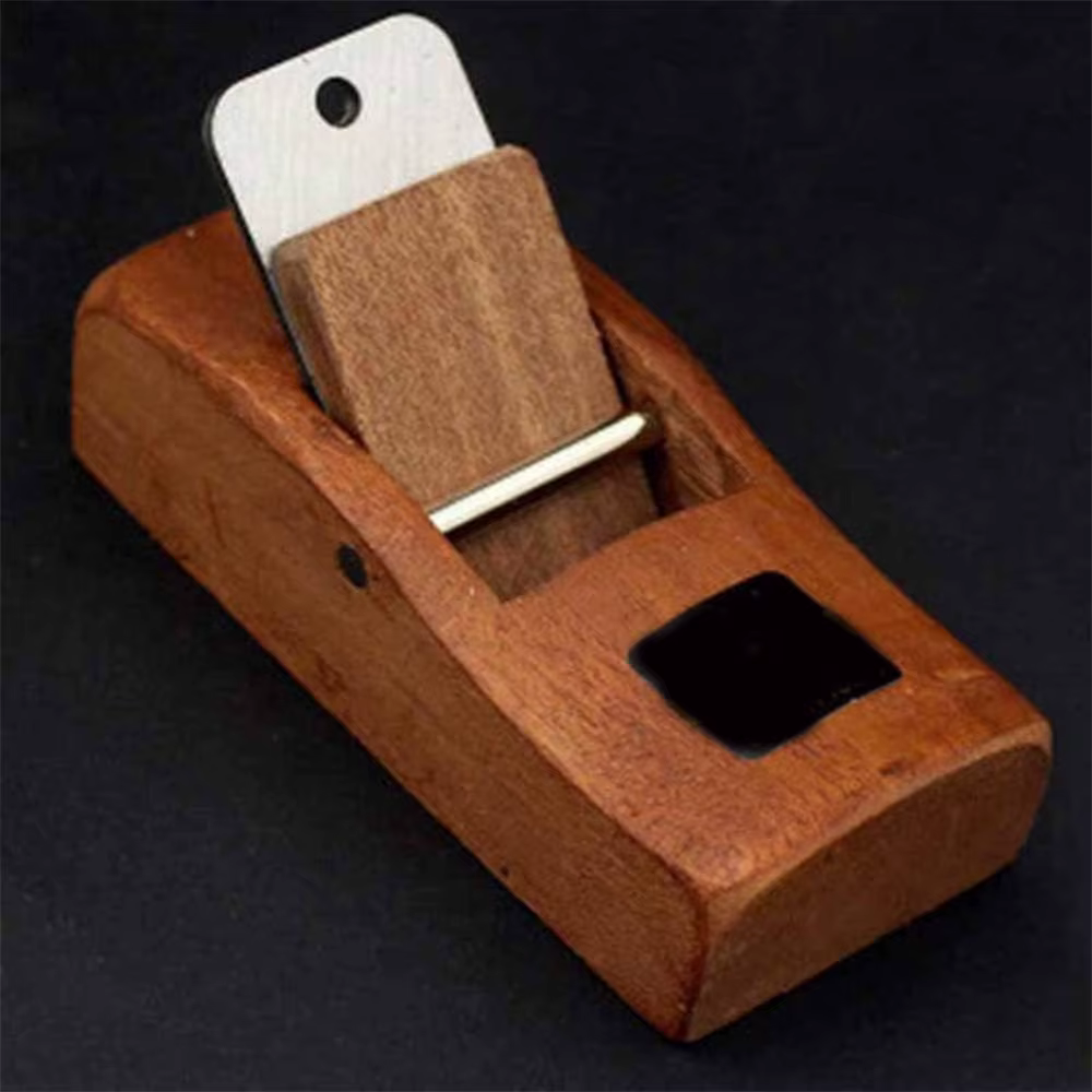 Mini avion bloc de bois