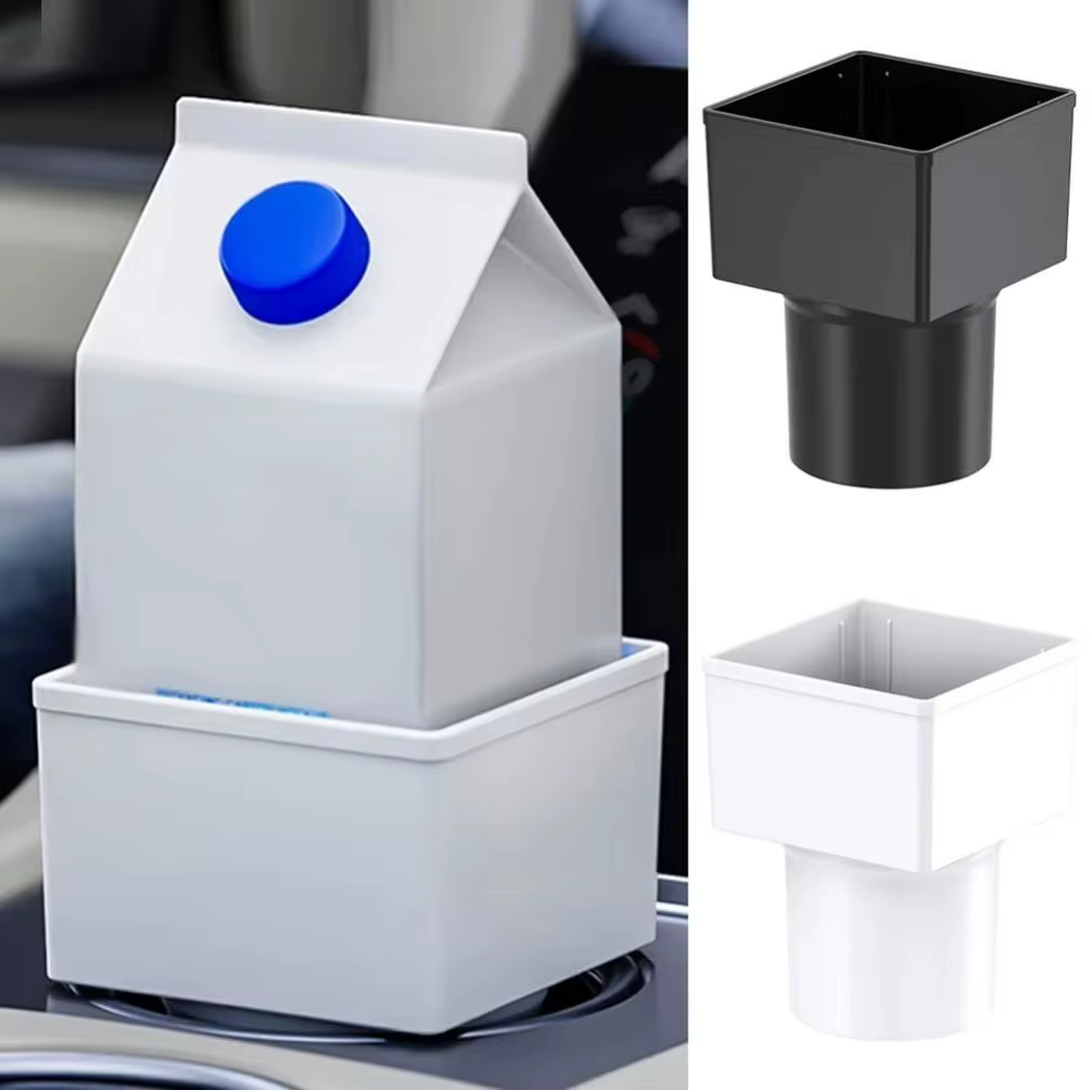 Boîte de rangement carrée en plastique PP pour voiture