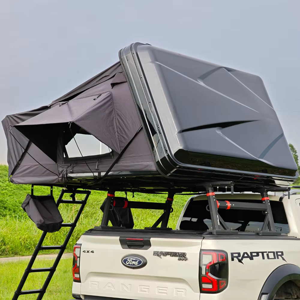 Tente de camping ABS pour Ford Ranger RAM Chevy Silverado Nissan Frontier, tente de toit rigide imperméable pour camion 4x4
