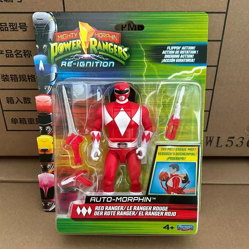 Playmates Mighty Morphin Power Rangers Re-Ignition Auto-Morphin Rita Repulsa Goldar Putty Patroller Figurines Jouets à collectionner et ornements