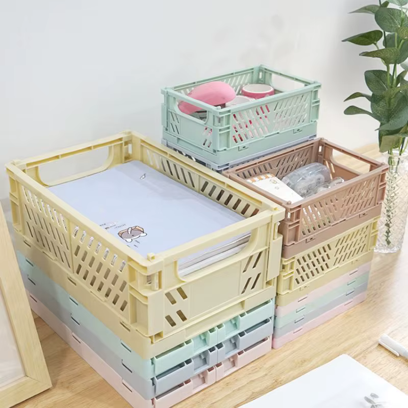 Boîte de Rangement Pliable en Plastique