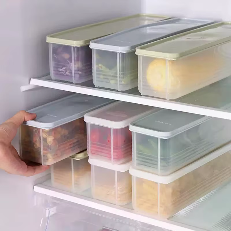 Boîte fraîche boîtes de rangement pour réfrigérateur