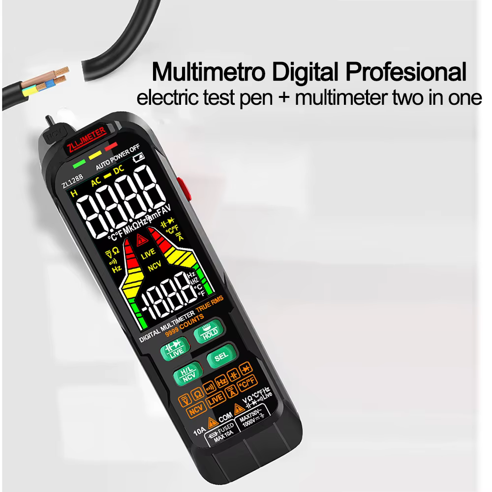 Multimètre numérique de Charge USB ZL128B
