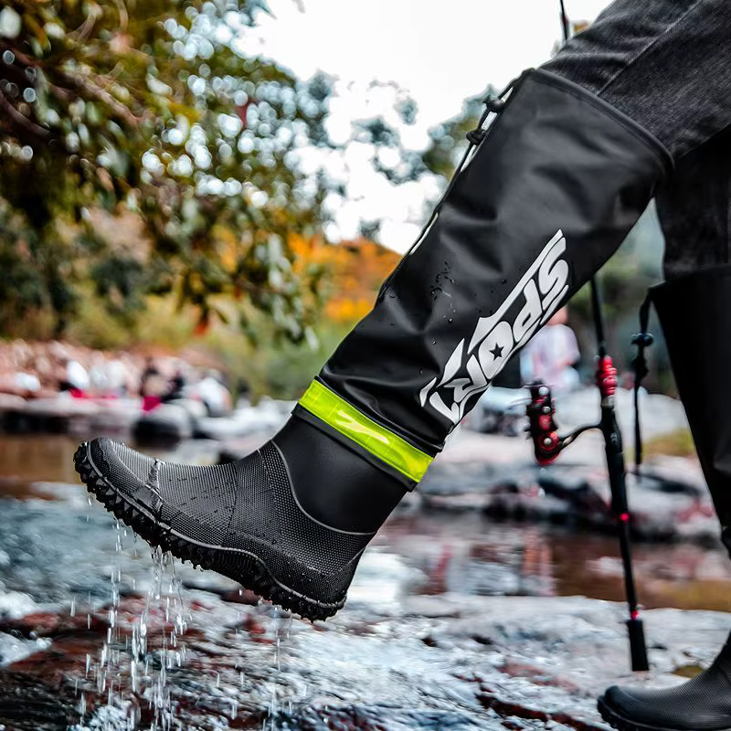 Bottes de pluie montantes pour hommes