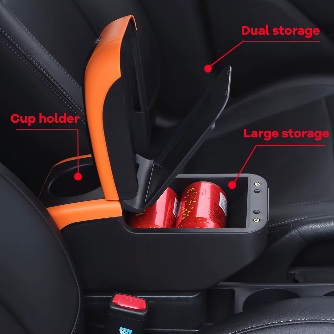 Boîte de rangement pour accoudoir de voiture Nissan Kicks