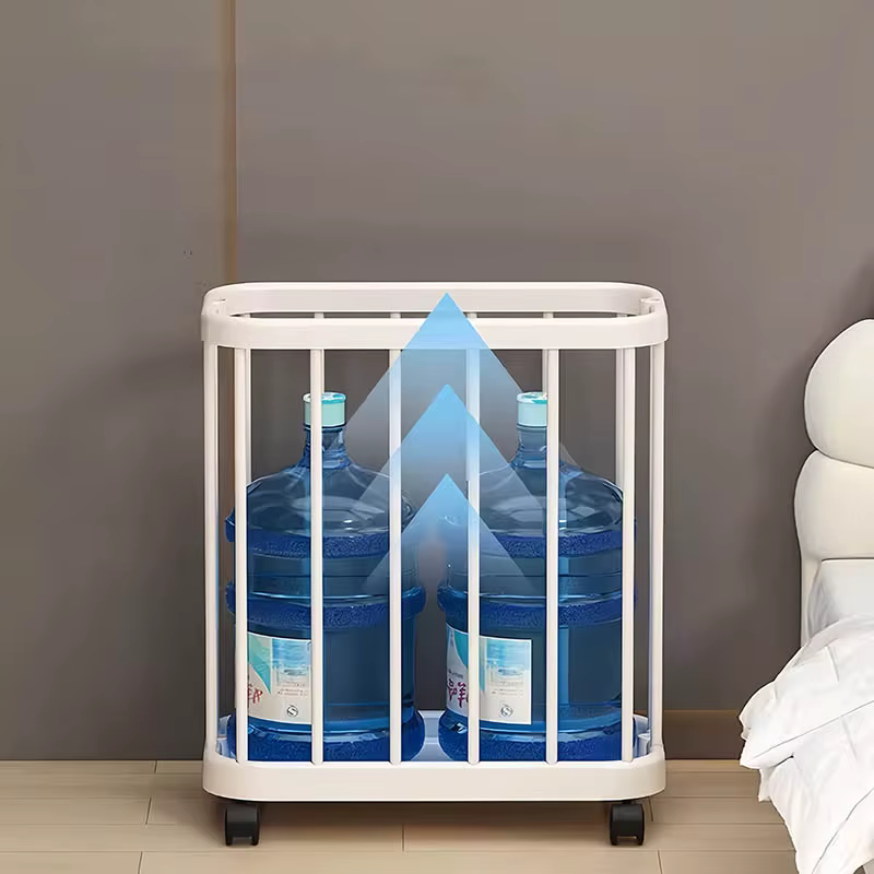 Organisateur de bac de rangement polyvalent avec roues
