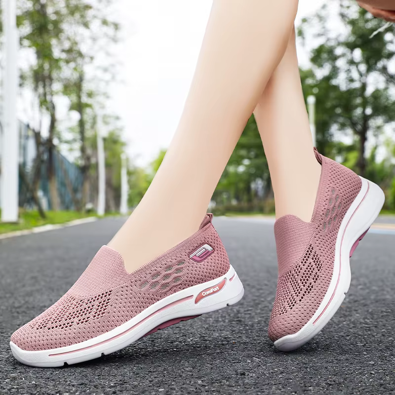 Chaussures orthopédiques antidérapantes pour femmes, chaussures de marche confortables et respirantes en maille, chaussures de sport de plein air, de jogging, taille 36-41