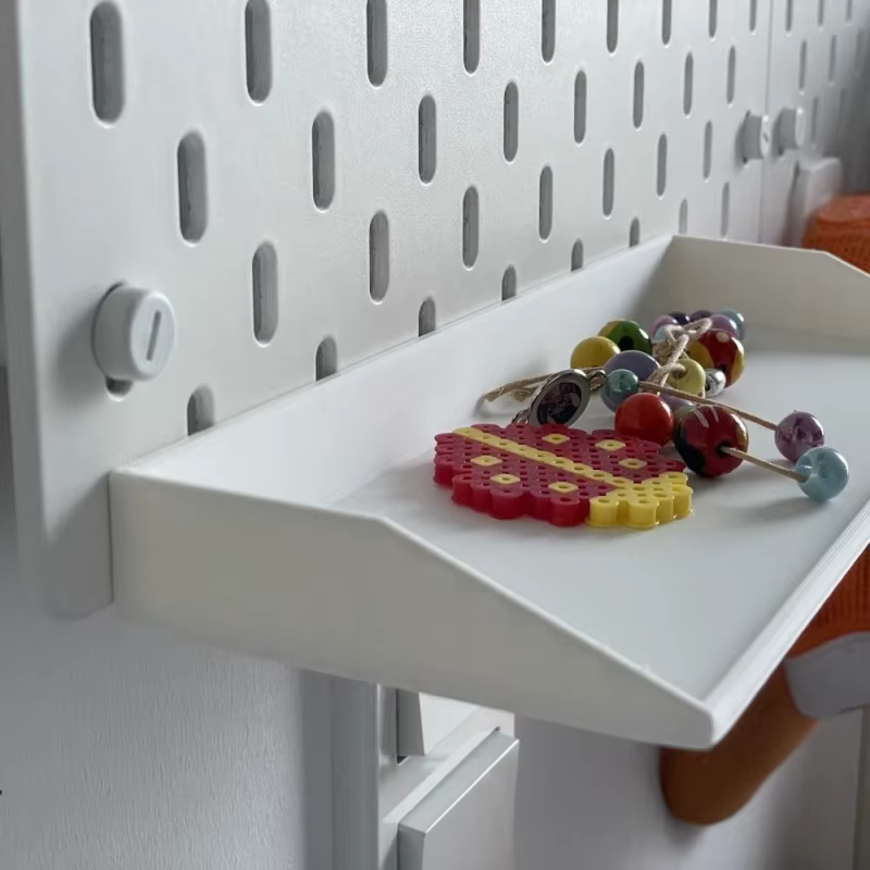 Bacs de rangement pour panneaux perforés Skadis, organiseurs muraux pour petites pièces et accessoires