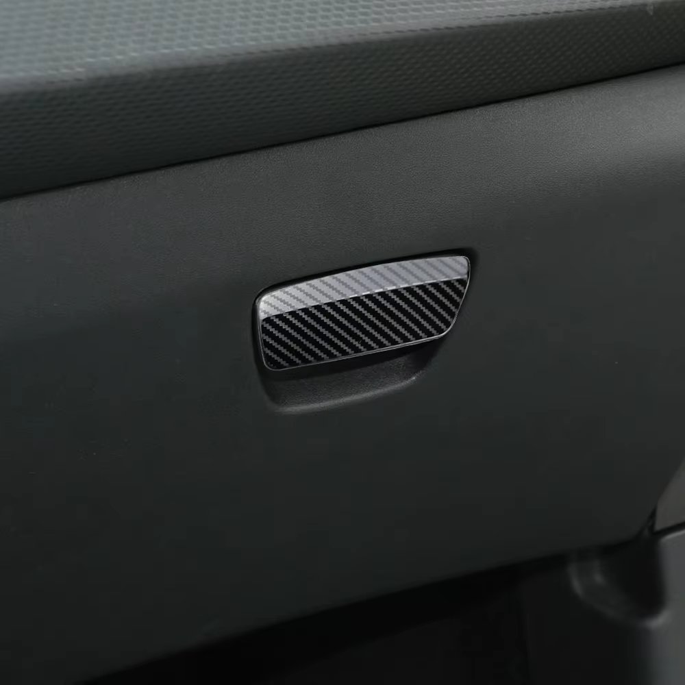 Couvercle de poignée de boîte à gants pour Peugeot 2008 208 2014 – 2019, poignées de boîte à gants de voiture en acier inoxydable, garniture de Protection, accessoires autocollants