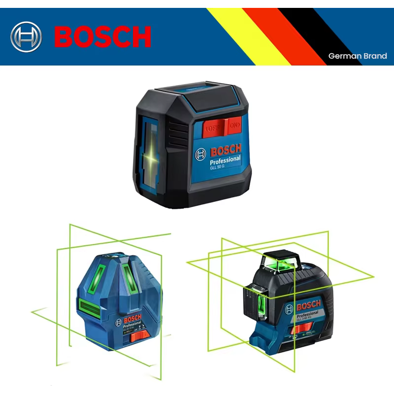 Bosch-Niveau laser professionnel à faisceau vert