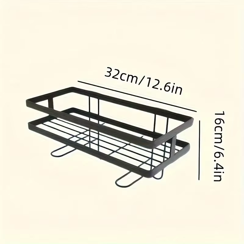 Étagère de rangement au-dessus des toilettes - Organiseur de salle de bain à 3 niveaux