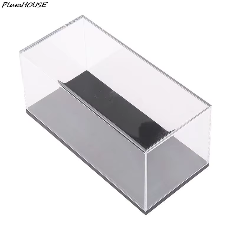 Vitrine en acrylique transparente pour modèles de voiture