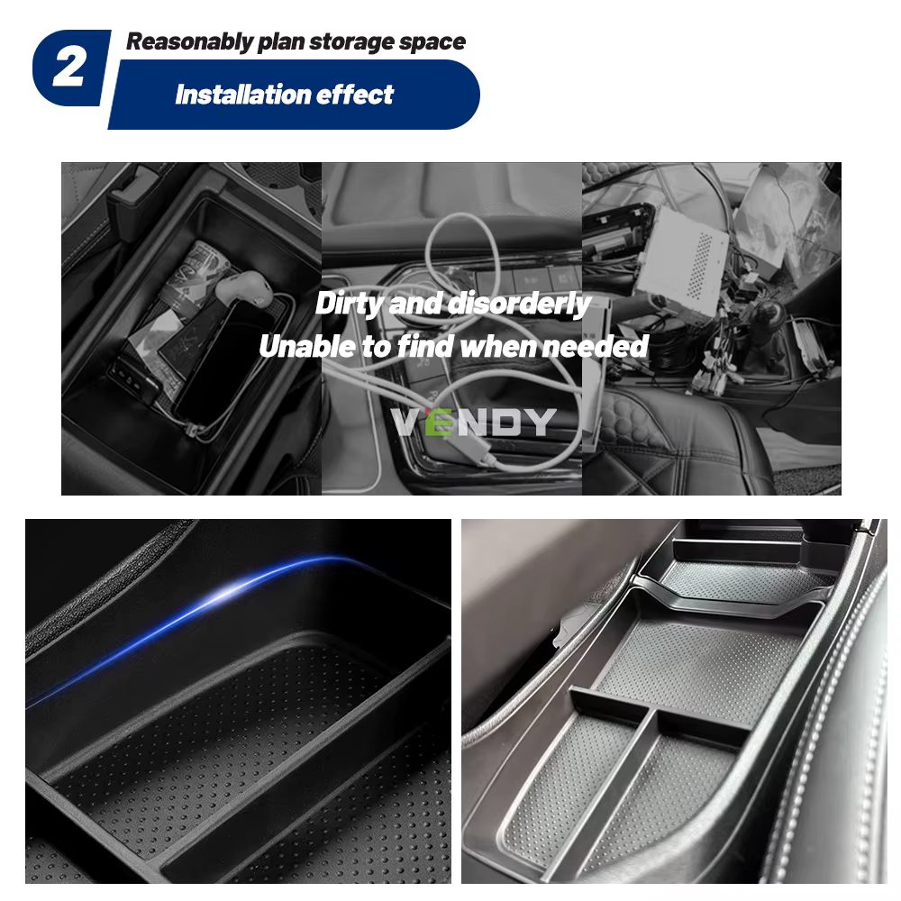 Boîte de rangement de commande centrale pour BMW X1 IX1 U10 U11 2023 – 2024