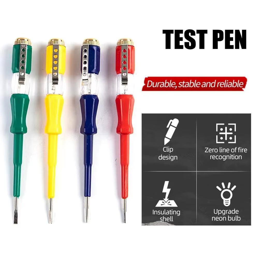 Stylo de test de circuit électrique portable polyvalent domestique