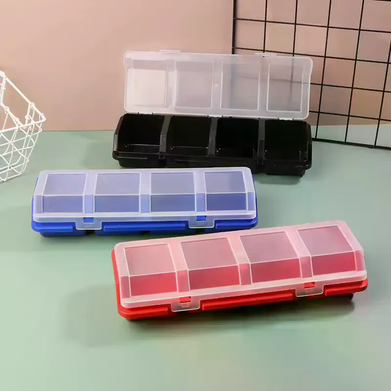Boîte de rangement pour vis en plastique
