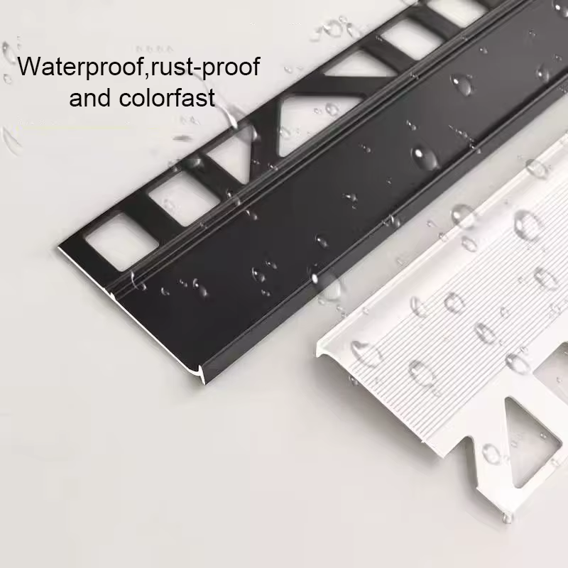 Profilé en aluminium encastré dissimulé pour plinthe en plâtre, coins, bandes lumineuses rigides, canaux linéaires pour décoration intérieure
