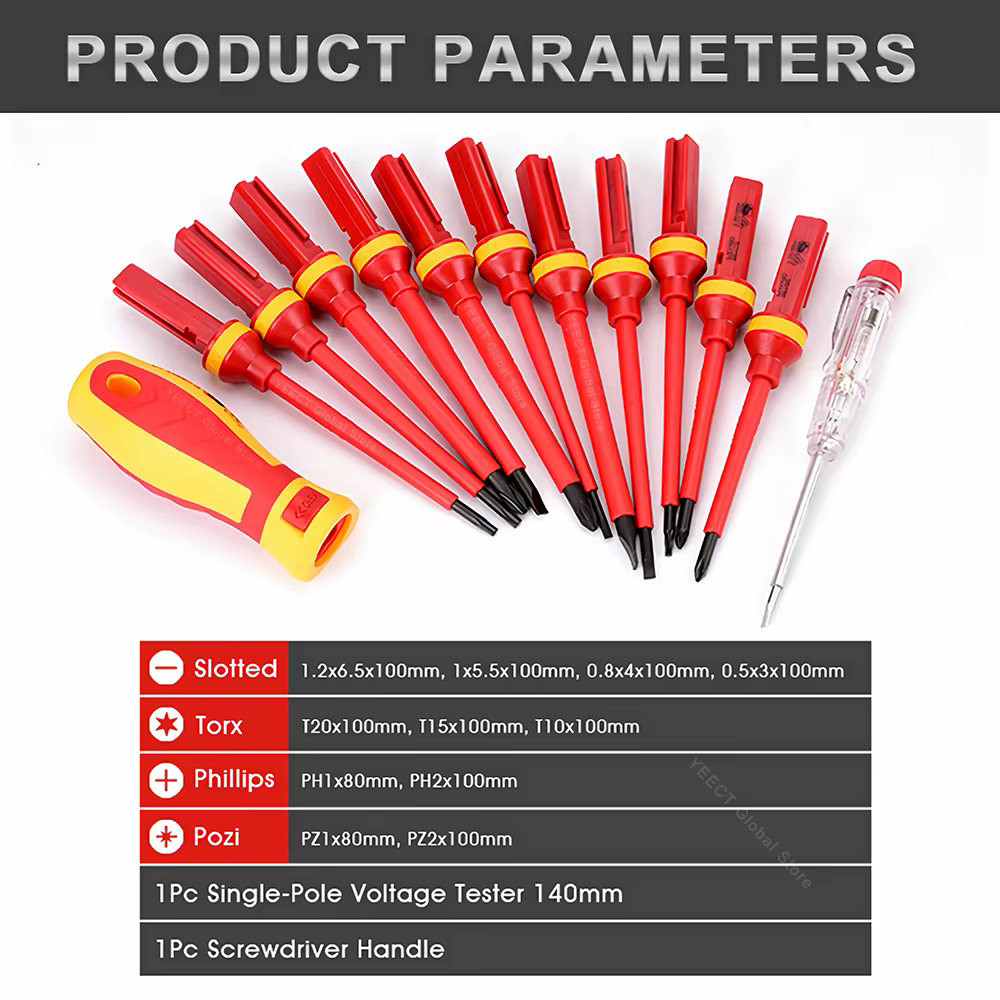 Kit d'outils de réparation pour électricien