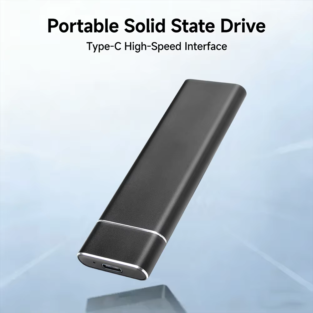 SSD portable USB 3.1 haute vitesse 2 To 1 To 4 To, disque SSD externe original grande capacité pour PC, ordinateur portable, Mac, téléphone portable