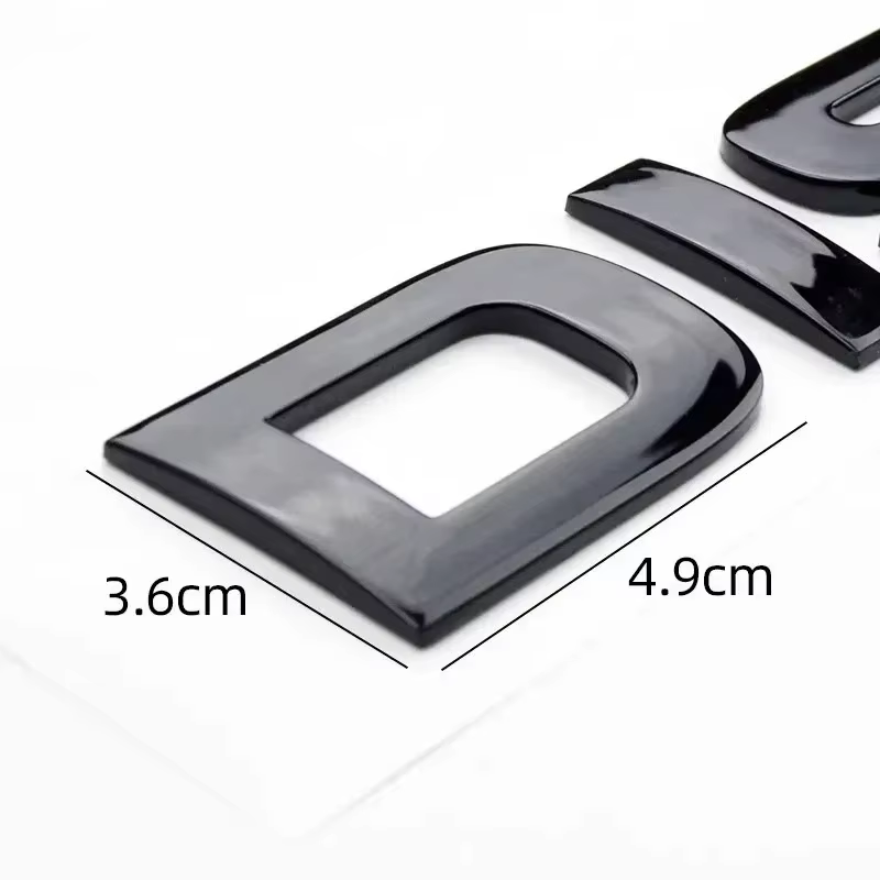 Emblème 3D ABS Range Rover, lettres, autocollant pour capot de voiture, pour Land Rover Discovery 2 3 4 Range Rover Freelander SVR