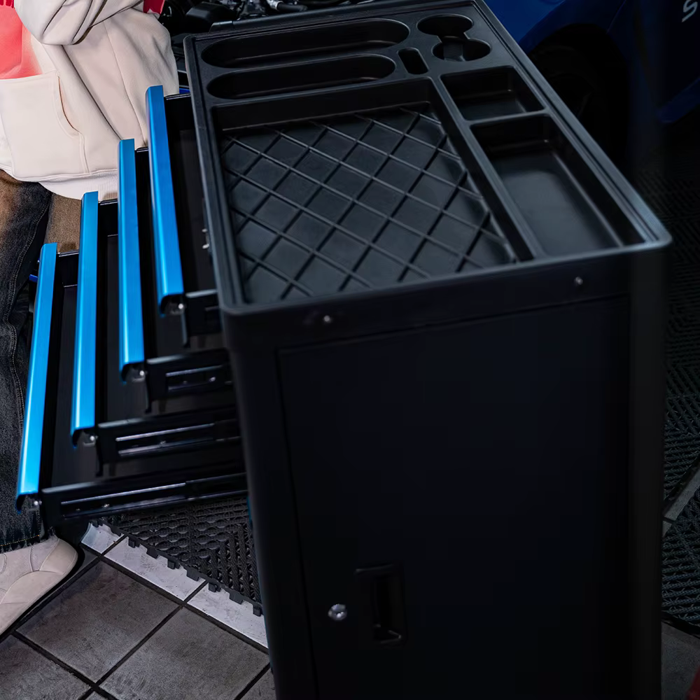 Armoire à outils industrielle avec roulettes