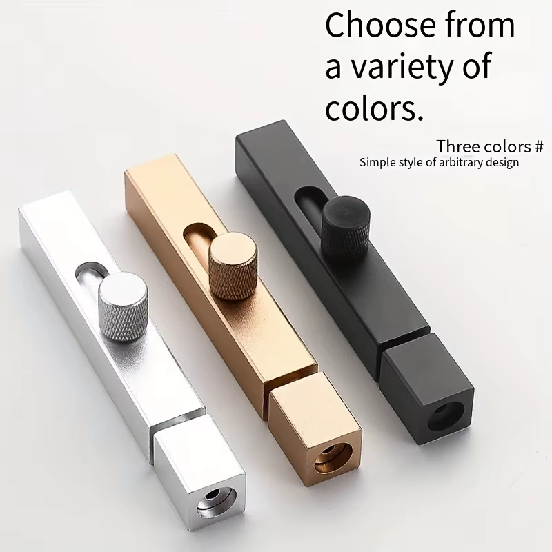 Serrure de porte en alliage d'aluminium