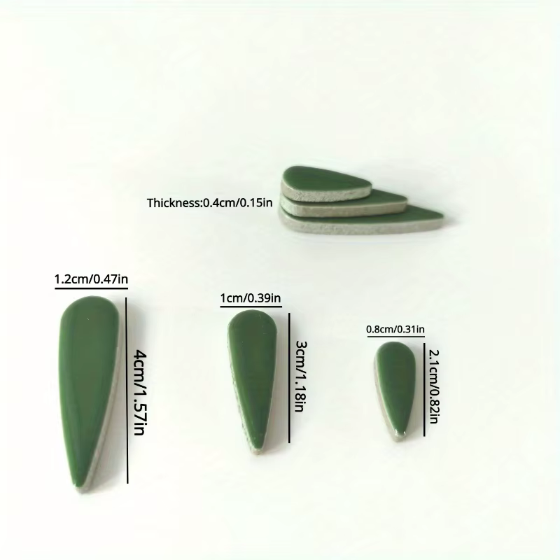 Lot de 100g de mosaïques en céramique, en forme de goutte, irrégulières, faites à la main, colorées, pour bricolage et décoration, matériau industriel, céramique