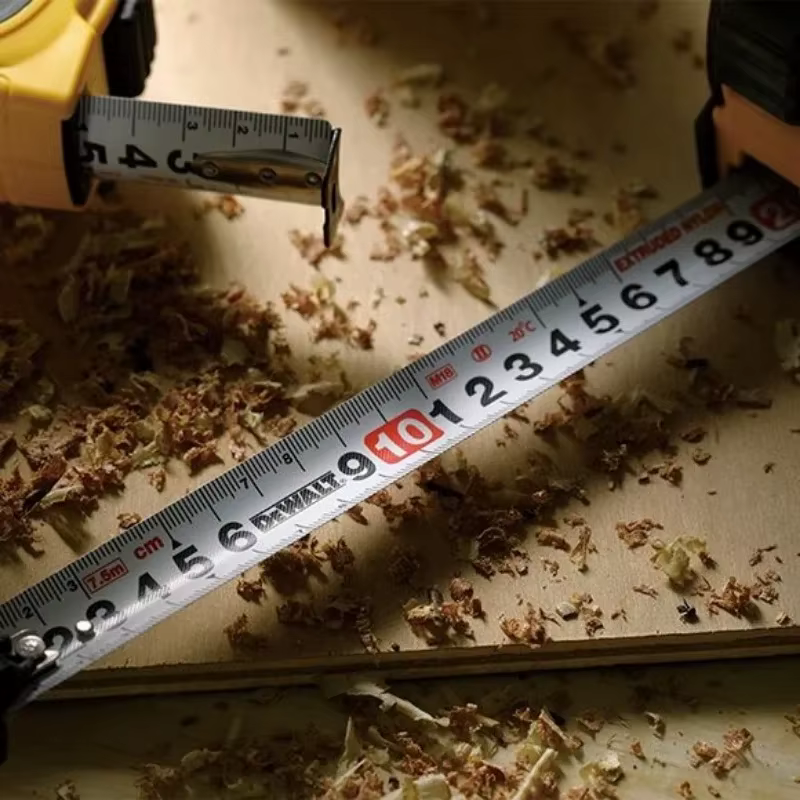 DEWALT ruban à mesurer Double face 5m/7.5m outil manuel de mesure en acier de haute précision résistant à l'usure DWHT36156L DWHT36158L
