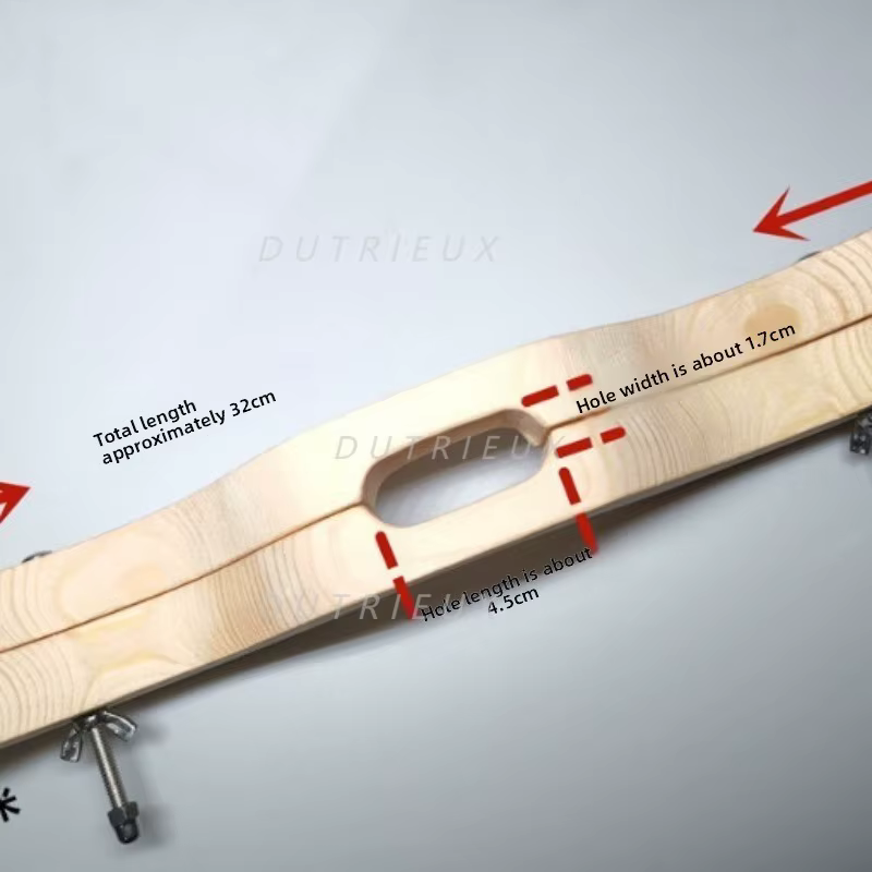Support de fixation en bois