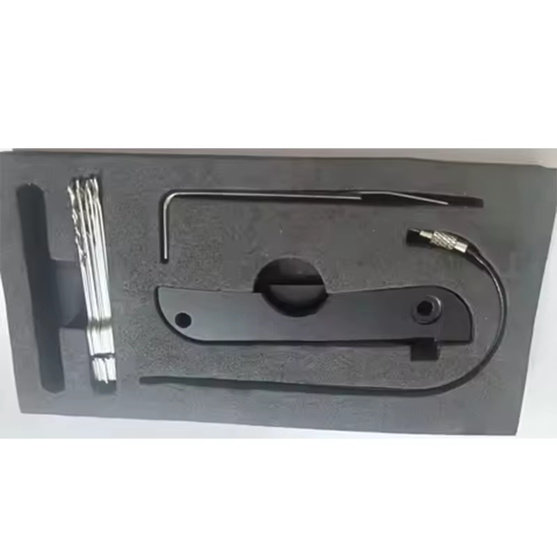 Nouveauté 24 pièces outil de réparation de clé remplaçable pratique 24 en 1 outils de serrurier portables en acier inoxydable