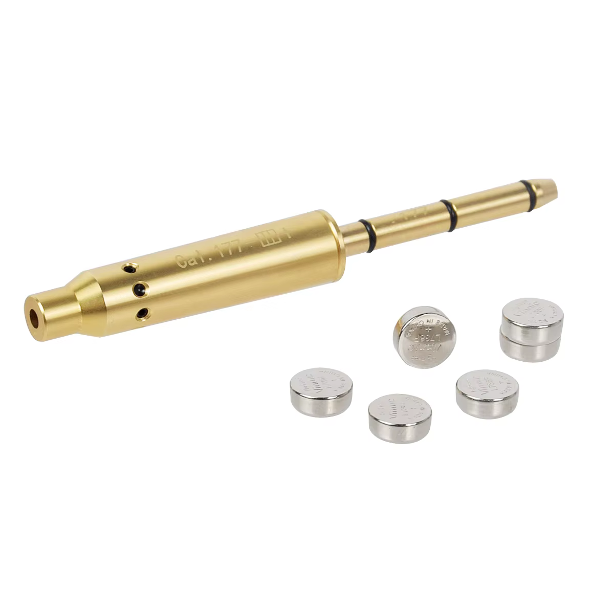 Laser rouge pour alignement de canon .177 .22LR 7.62 9mm 6.5mm 7mm .38spl .223 Cal