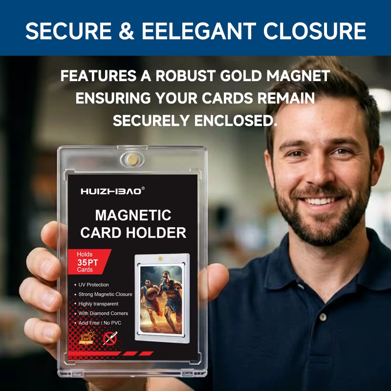 5 pièces - Porte-cartes magnétique