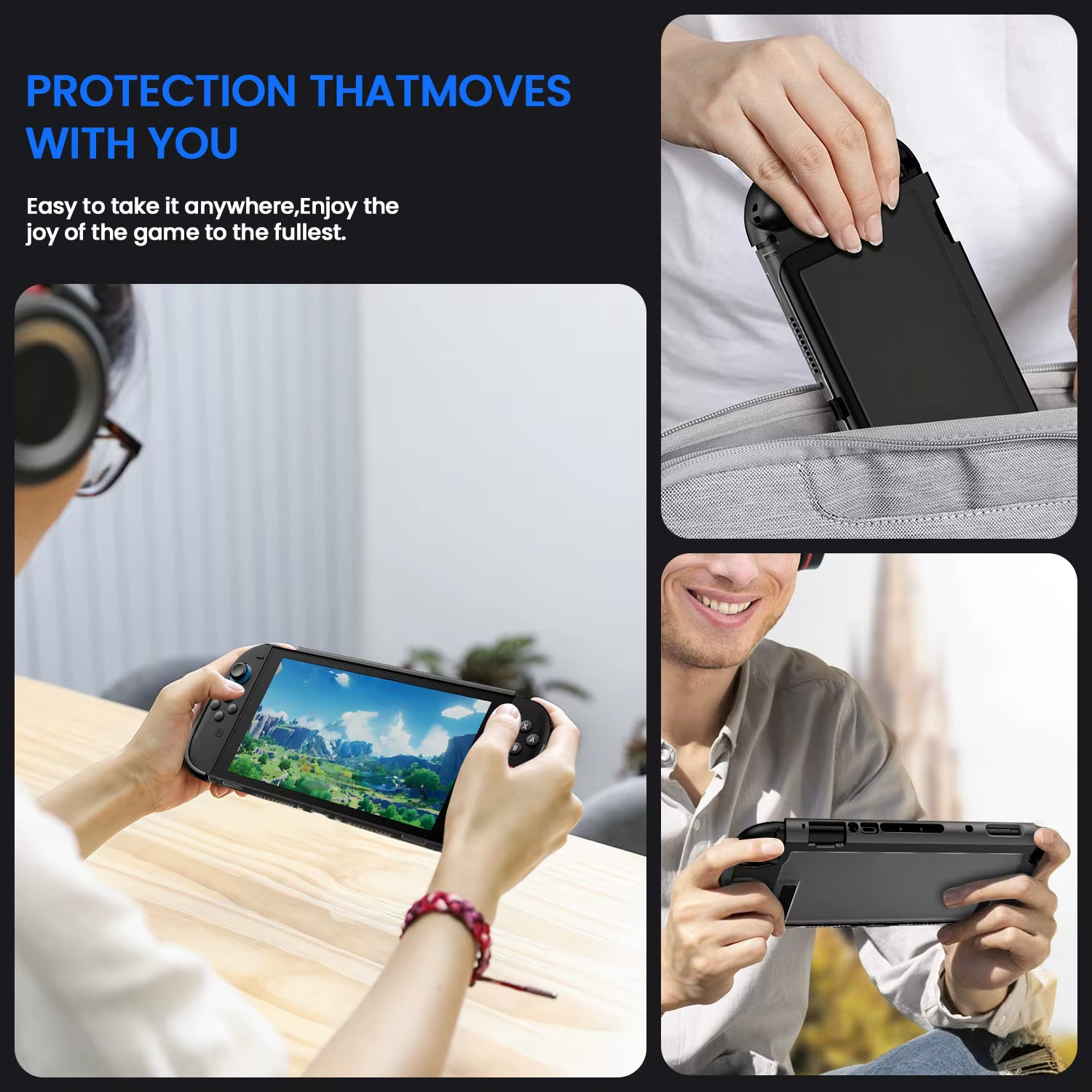 Coque de protection améliorée pour Nintendo Switch 2 (2025) – Confort ergonomique