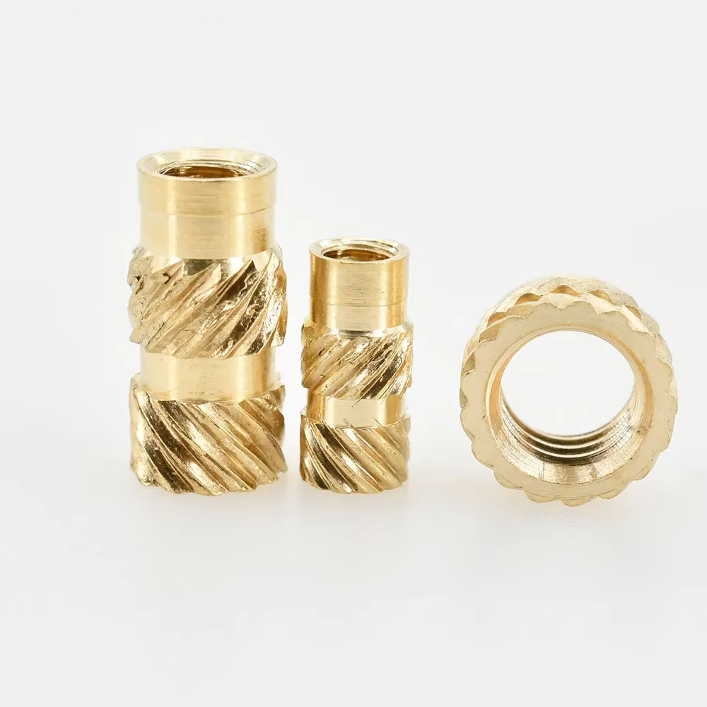 Inserts en laiton M2, M2.5