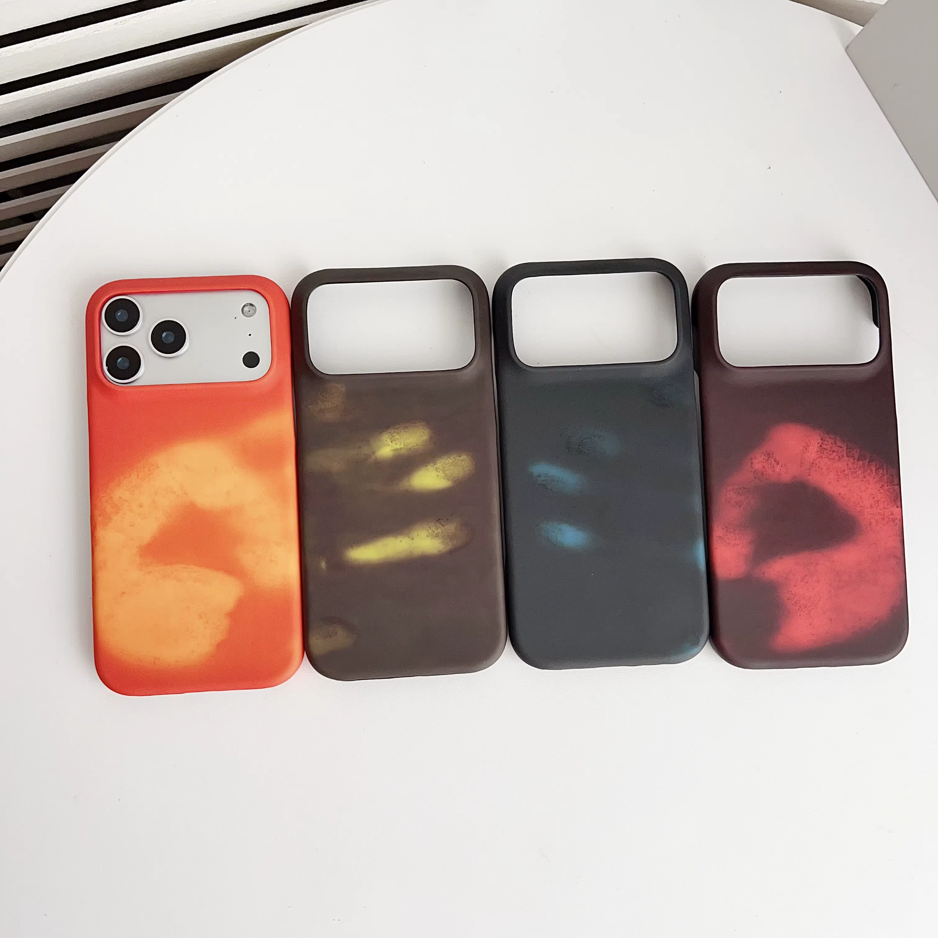 Coque de téléphone à détection thermique