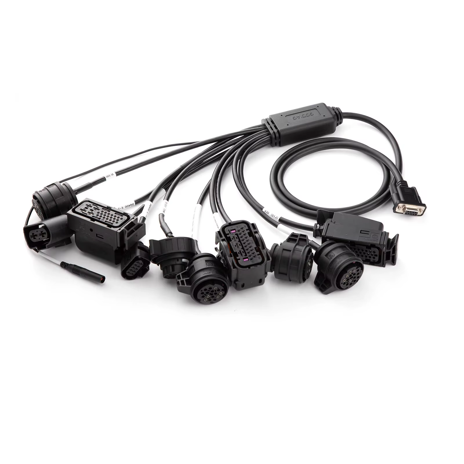 Câble de boîte de vitesses GODIAG VAG 9-en-1 pour DQ200/ DL501/ VL300/ VL381/ DQ500/ DQ250/ DQ380 à utiliser avec AUTEL GBOX/ XHORSE Multiprog