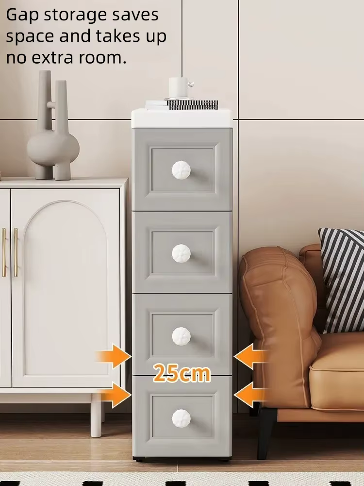 Boîte de rangement étroite pour cuisine