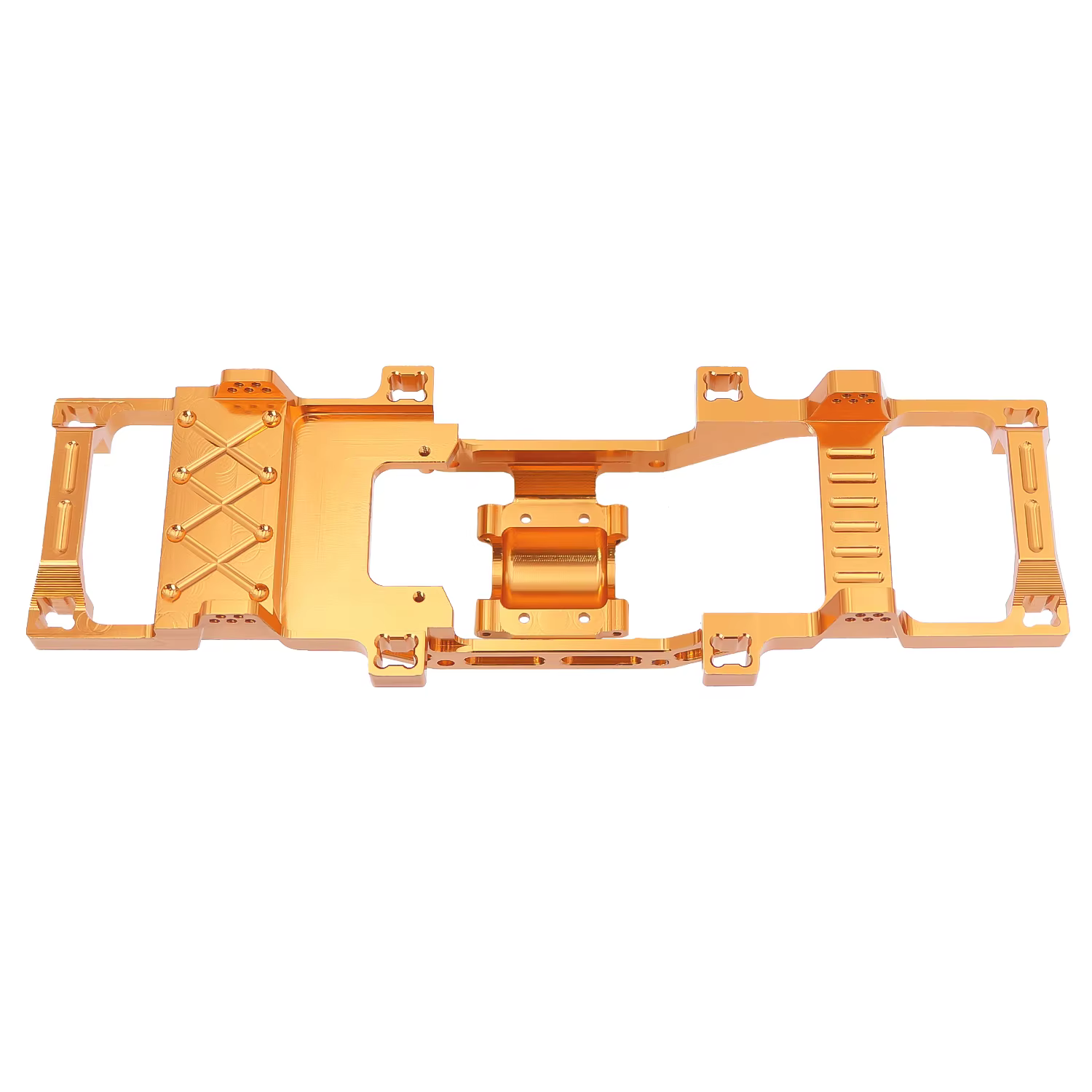 Cadre de châssis de processus CNC pour mise à niveau en métal, réaménagement pour pièces de voiture FMS 1/24 Xiaoqi FCX24 RC