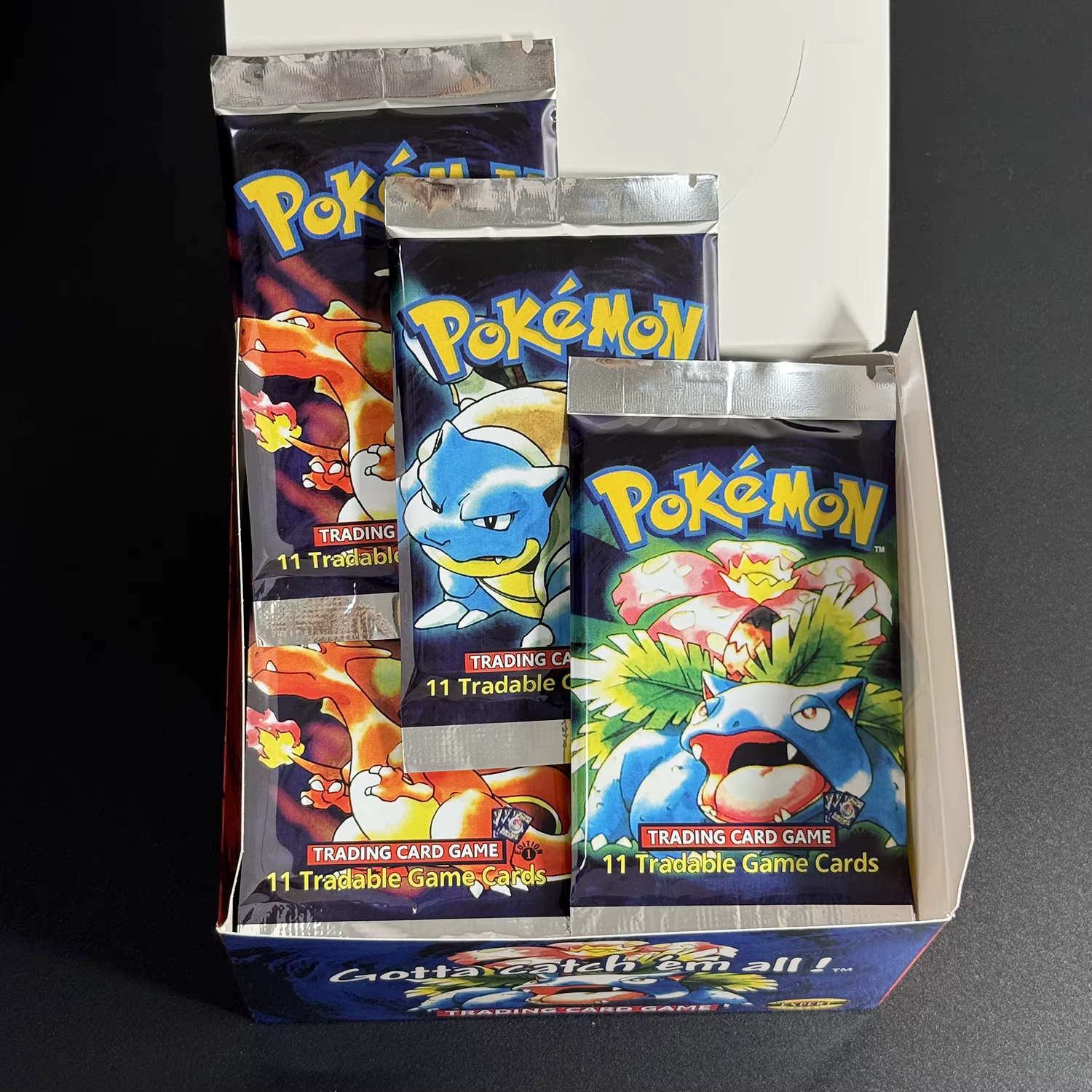 PTCG cartes proxy Booster 36 paquets/boîte ensemble de Base cartes Pokemon TCG carte à collectionner faite maison 1ST édition ensemble de Base jouet cadeaux PTCG