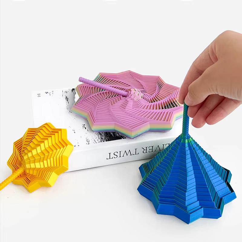 Modèle d'étoile sensorielle 3D imprimée en 3D