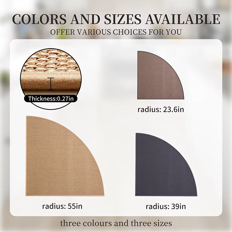 Tapis de cuisine lavables coordonnants