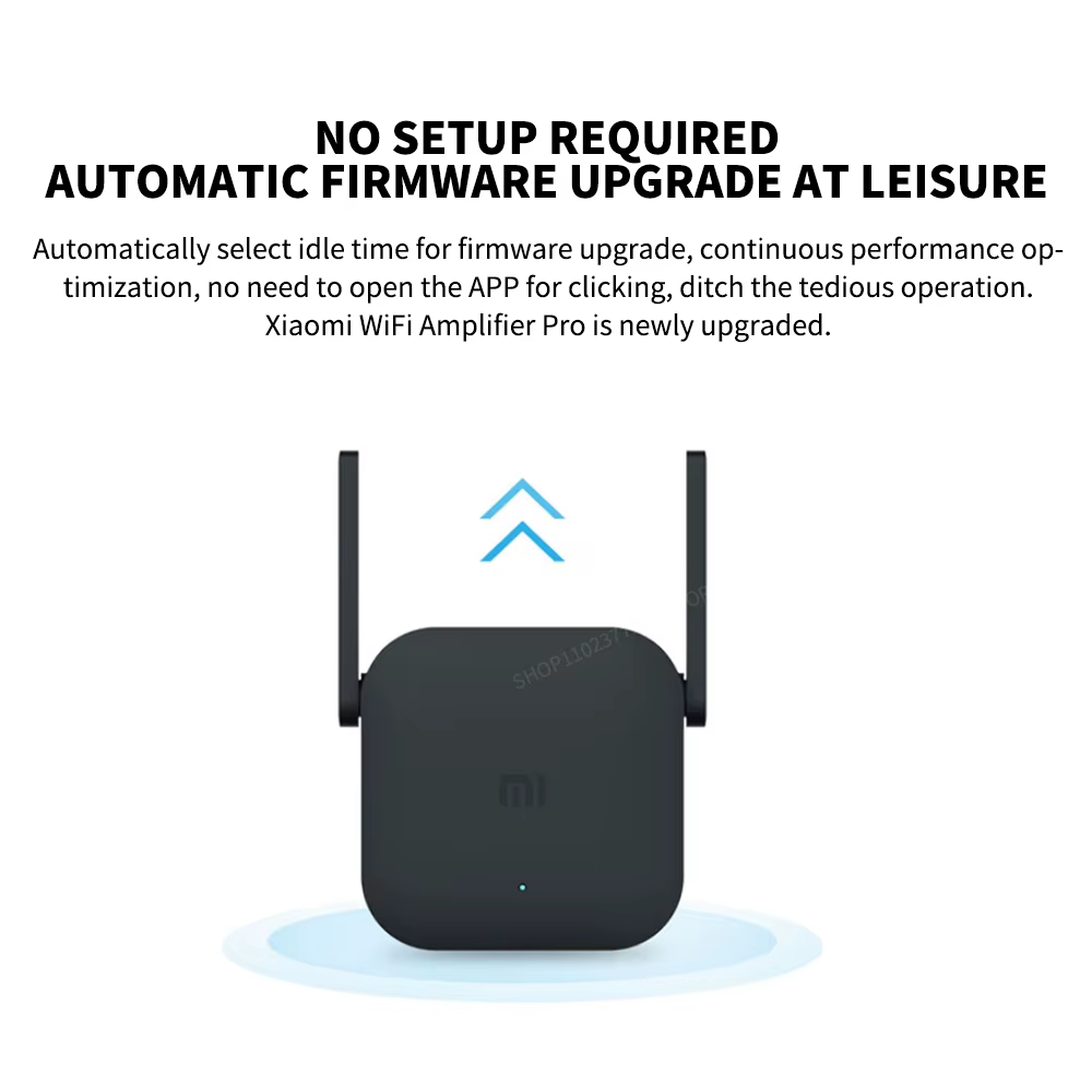 Amplificateur Wi-Fi Xiaomi Pro 300M 2.4G Répéteur Extenseur de Portée Routeur Sans Fil Mi