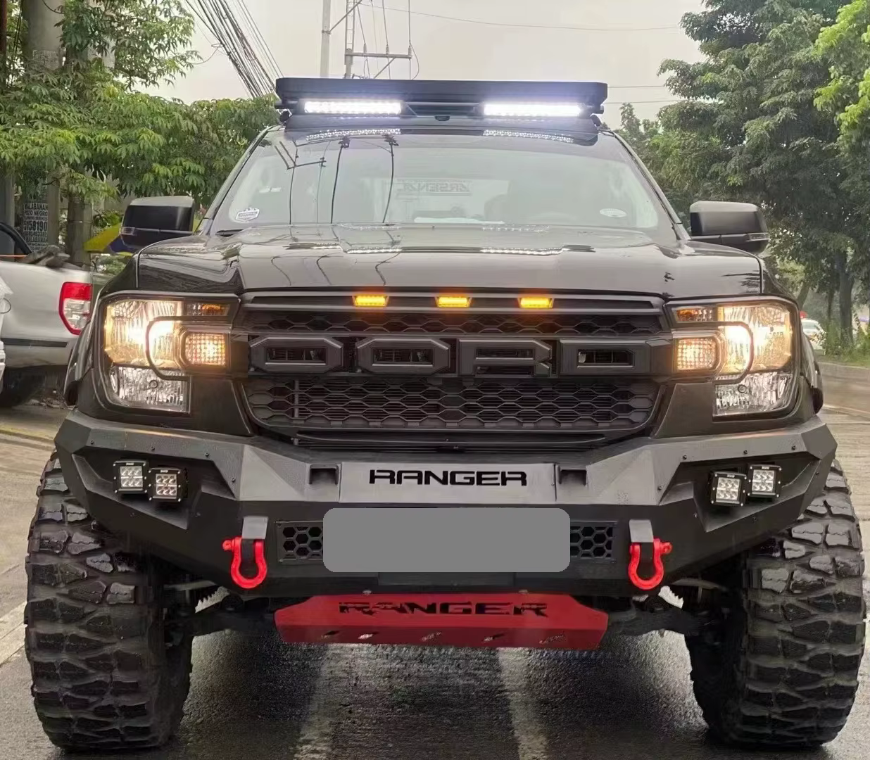 Couverture de toit LED T1 pour Ford Ranger, lumières de toit, lumières de bar breton, accessoires automobiles, T9 XL, Xparalléball, 2022, 2023, 2024, 2025