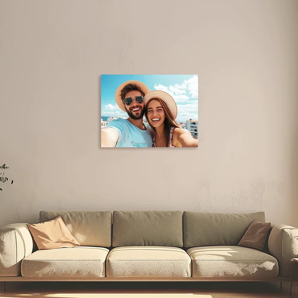 Impression personnalisée d'affiches sur toile à partir de photos
