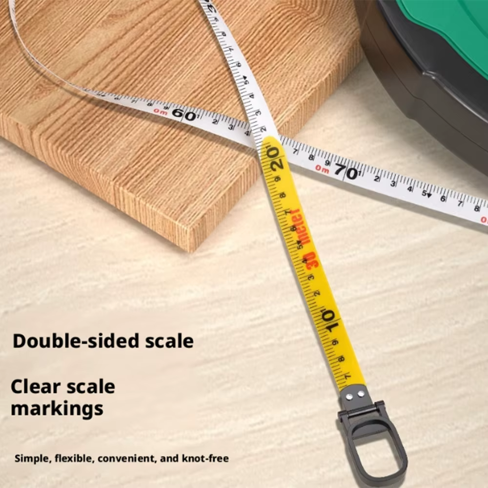 Outils de mesure / Règles de mesure 20/30/50, Ruban à mesurer, Ruban à mesurer long en fibre de verre, Règle souple, Étanche, Antichoc