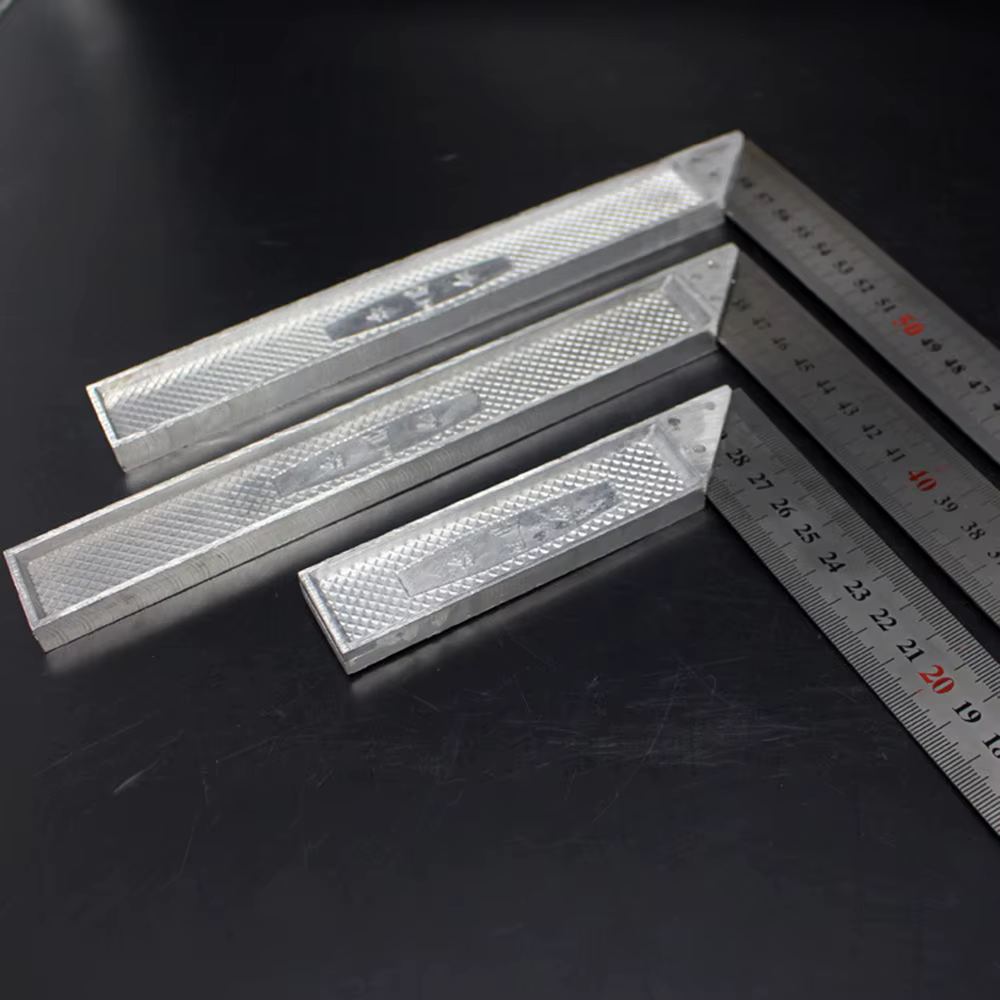 Règle carrée en aluminium pour charpentier