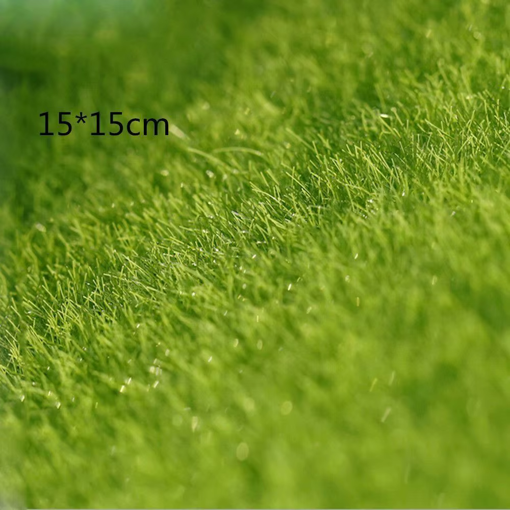 Décoration de pelouse écologique, ornement de jardin, gazon artificiel, fausse mousse, simulation d'herbe, décoration de micro-paysage, herbe artificielle