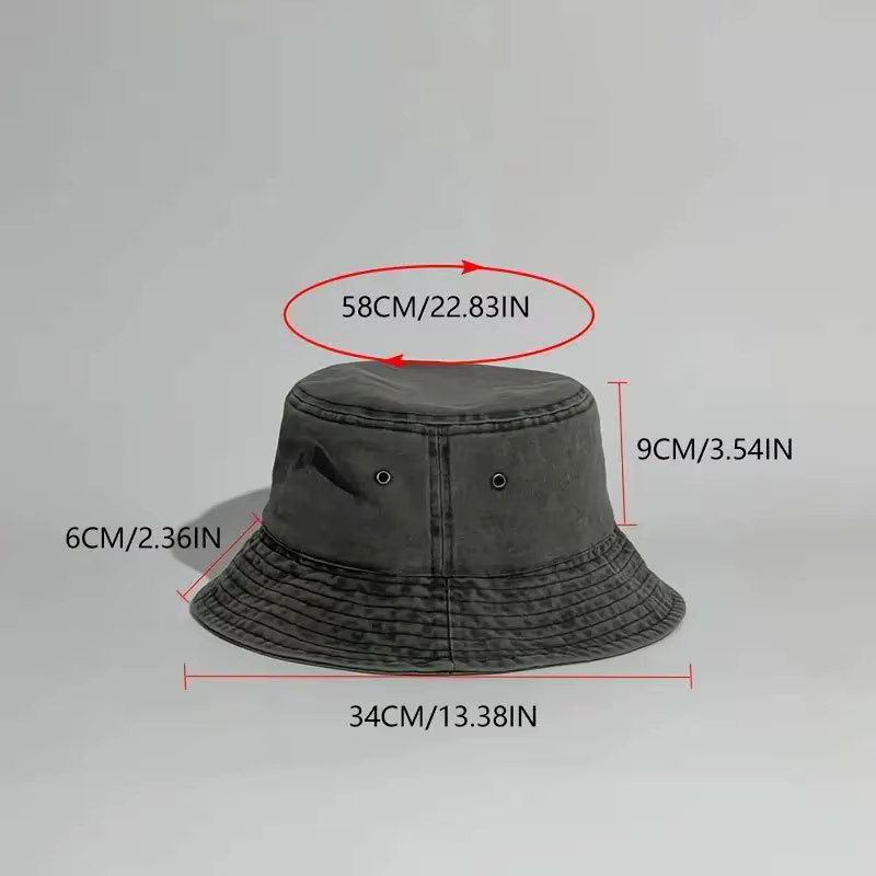 Chapeau bob à lettres GIN TONIC