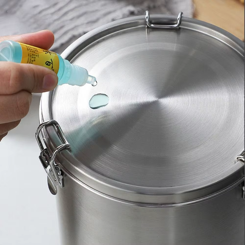 Réservoir de stockage en acier inoxydable de 520/1000/1600/2500ml
