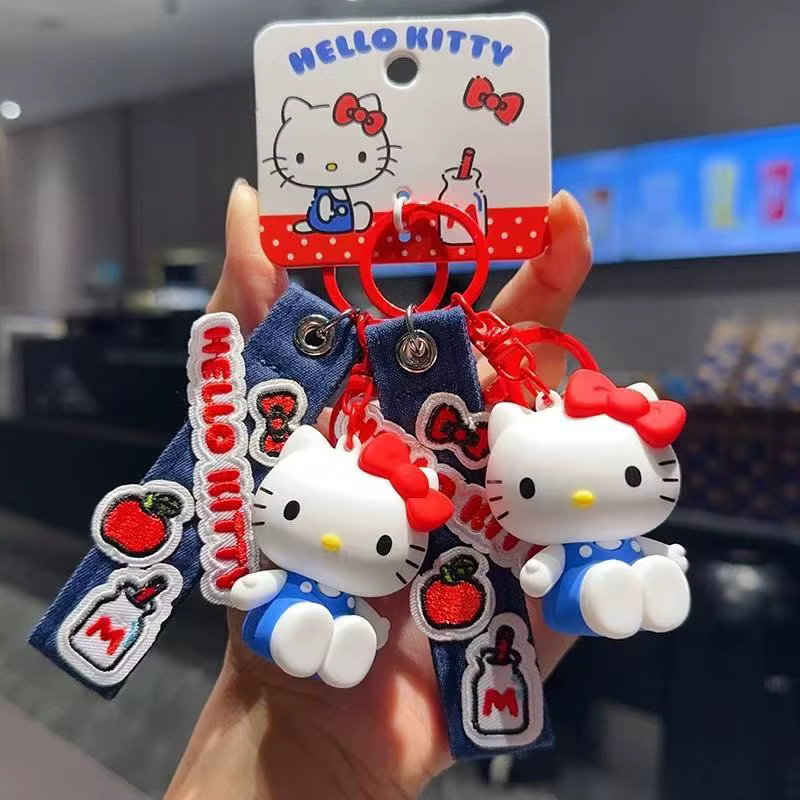 Porte-clés authentique Anime Sanrio Hello Kitty