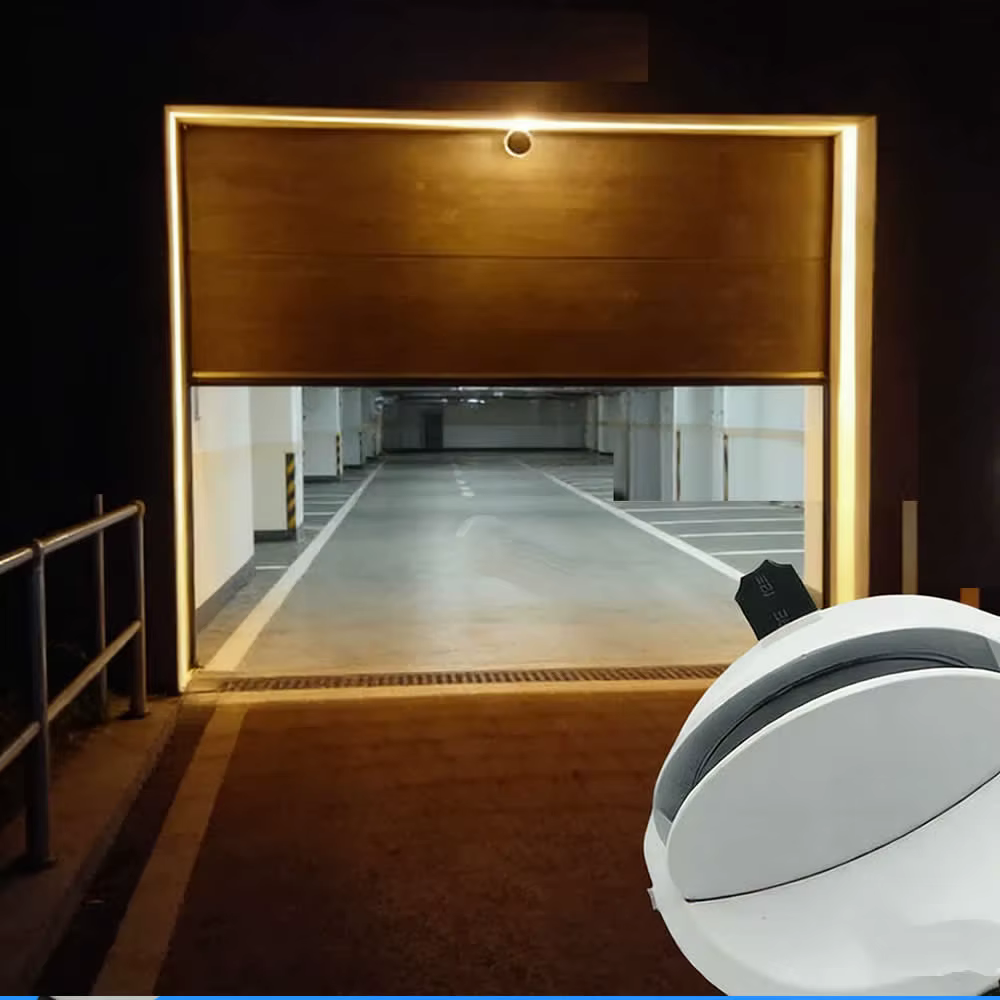 Applique murale LED encastrée 12W 360 degrés pour éclairage de contour intérieur